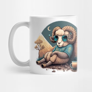 Chilling Aries Mug